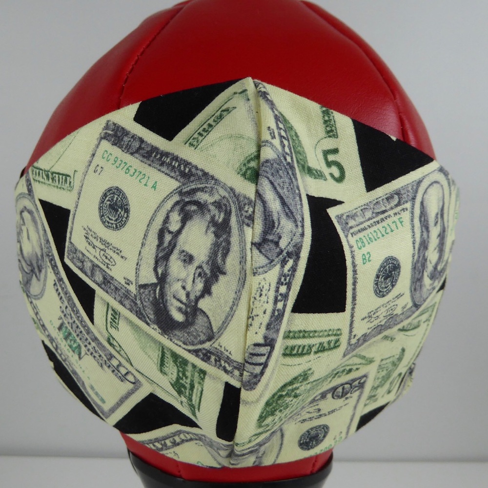 Cash Money Face Covering Cotton Facemask Handmade